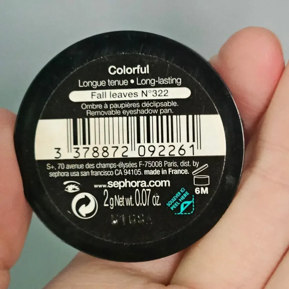Sephora Colorful Eyeshadow Fall Leaves 322 - NEW & SEALED - Discontinued